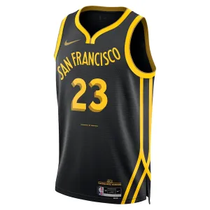Maglia Golden State Warriors Draymond Green City Edition 2023-24 Swingman Nero - Uomo