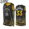 Maglia Golden State Warriors James Wiseman 33 City Edition 2022-23 Swingman Nero - Bambino