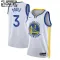 Maglia Golden State Warriors Jordan Poole 3 Association Edition Swingman Bianco - Bambino