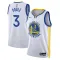 Maglia Golden State Warriors Jordan Poole 3 Association Edition Swingman Bianco - Uomo