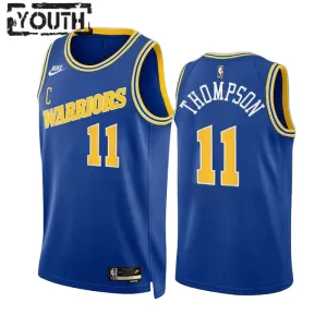Maglia Golden State Warriors Klay Thompson 11 Classic Edition 2022-23 Swingman Blu - Bambino Maglia Golden State Warriors Klay Thompson 11 Classic Edition 2022-23 Swingman Blu - Bambino
