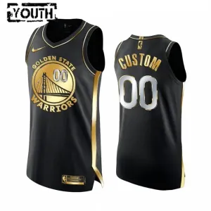 Maglia Golden State Warriors Limited Personalizzata Golden Edition Swingman Nero - Bambino Maglia Golden State Warriors Limited Personalizzata Golden Edition Swingman Nero - Bambino
