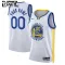 Maglia Golden State Warriors Personalizzata Association Edition Swingman Bianco - Bambino
