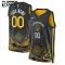 Maglia Golden State Warriors Personalizzata City Edition 2022-23 Swingman Nero - Bambino