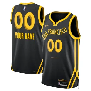 Maglia Golden State Warriors Personalizzata City Edition 2023-24 Swingman - Uomo