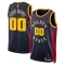 Maglia Golden State Warriors Personalizzata City Edition 2024-25 Swingman Navy - Uomo