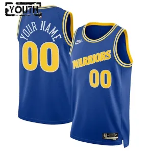 Maglia Golden State Warriors Personalizzata Classic Edition 2022-23 Swingman Blu - Bambino