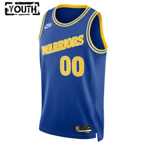 Maglia Golden State Warriors Personalizzata Classic Edition 2022-23 Swingman Blu - Bambino