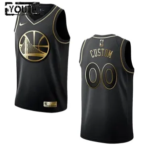 Maglia Golden State Warriors Personalizzata Golden Edition Swingman Nero - Bambino Maglia Golden State Warriors Personalizzata Golden Edition Swingman Nero - Bambino