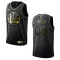 Maglia Golden State Warriors Personalizzata Golden Edition Swingman Nero - Uomo