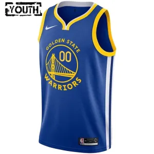 Maglia Golden State Warriors Personalizzata Icon Edition Swingman Blu - Bambino