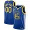 Maglia Golden State Warriors Personalizzata Icon Edition Swingman Blu - Uomo