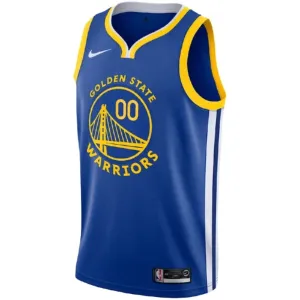 Maglia Golden State Warriors Personalizzata Icon Edition Swingman Blu - Uomo