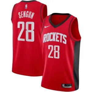 Maglia Houston Rockets Alperen Sengun 28 Icon Edition Swingman Rosso - Uomo