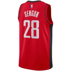 Maglia Houston Rockets Alperen Sengun 28 Icon Edition Swingman Rosso - Uomo