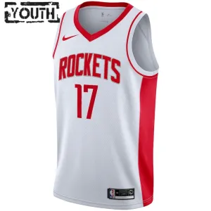 Maglia Houston Rockets Dennis Schroder 17 Association Edition Swingman Bianco - Bambino