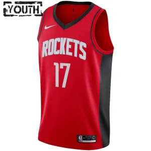 Maglia Houston Rockets Dennis Schroder 17 Icon Edition Swingman Rosso - Bambino