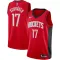 Maglia Houston Rockets Dennis Schroder 17 Icon Edition Swingman Rosso - Uomo