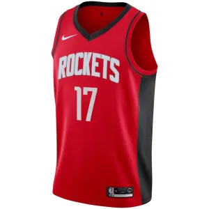 Maglia Houston Rockets Dennis Schroder 17 Icon Edition Swingman Rosso - Uomo