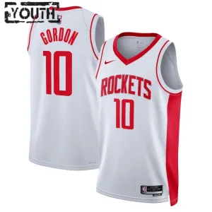 Maglia Houston Rockets Eric Gordon 10 Association Edition Swingman Bianco - Bambino