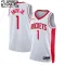 Maglia Houston Rockets Jabari Smith JR 1 Association Edition Swingman Bianco - Bambino