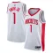 Maglia Houston Rockets Jabari Smith JR 1 Association Edition Swingman Bianco - Uomo