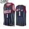 Maglia Houston Rockets Jabari Smith JR 1 City Edition 2022-23 Swingman Navy - Bambino