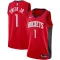 Maglia Houston Rockets Jabari Smith JR 1 Icon Edition Swingman Rosso - Uomo