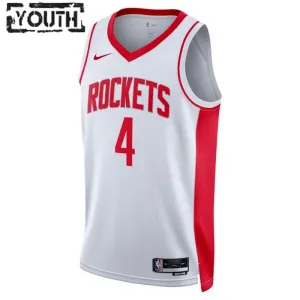 Maglia Houston Rockets Jalen Green 0 Association Edition Swingman Bianco - Bambino