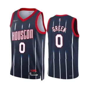 Maglia Houston Rockets Jalen Green 0 City Edition 2022-23 Swingman Navy - Uomo Maglia Houston Rockets Jalen Green 0 City Edition 2022-23 Swingman Navy - Uomo