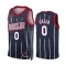 Maglia Houston Rockets Jalen Green 0 City Edition 2022-23 Swingman Navy - Uomo