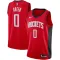 Maglia Houston Rockets Jalen Green 0 Icon Edition Swingman Rosso - Uomo