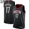 Maglia Houston Rockets Jordan Dennis Schroder 17 Statement Edition Swingman Nero - Bambino