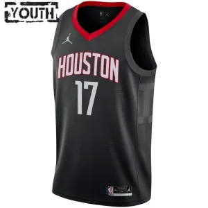 Maglia Houston Rockets Jordan Dennis Schroder 17 Statement Edition Swingman Nero - Bambino