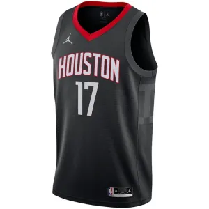 Maglia Houston Rockets Jordan Dennis Schroder 17 Statement Edition Swingman Nero - Uomo