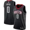 Maglia Houston Rockets Jordan Jalen Green 0 Statement Edition Swingman Nero - Uomo