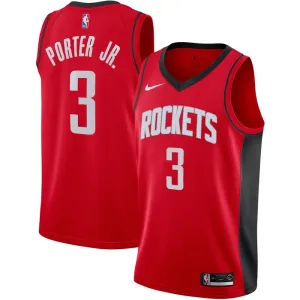 Maglia Houston Rockets Kevin Porter JR 3 Icon Edition Swingman Rosso - Uomo