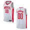 Maglia Houston Rockets Personalizzata Association Edition Swingman Bianco - Uomo