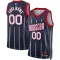 Maglia Houston Rockets Personalizzata City Edition 2022-23 Swingman Navy - Uomo