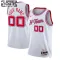 Maglia Houston Rockets Personalizzata City Edition 2023-24 Swingman Bianco - Bambino