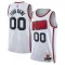 Maglia Houston Rockets Personalizzata City Edition 2024-25 Swingman Bianco - Uomo