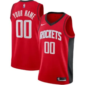 Maglia Houston Rockets Personalizzata Icon Edition Swingman Rosso - Uomo