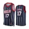 Maglia Houston Rockets Tari Eason 17 City Edition 2022-23 Swingman Navy - Uomo