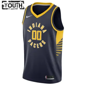 Maglia Indiana Pacers Bennedict Mathurin 00 Icon Edition Swingman Navy - Bambino