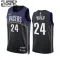 Maglia Indiana Pacers Buddy Hield 24 Black City Edition 2022-23 Swingman Navy - Bambino