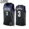 Maglia Indiana Pacers Chris Duarte 3 Black City Edition 2022-23 Swingman Navy - Bambino