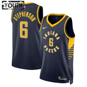 Maglia Indiana Pacers Lance Stephenson 6 Icon Edition Swingman Navy - Bambino