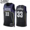 Maglia Indiana Pacers Myles Turner 33 Black City Edition 2022-23 Swingman Navy - Bambino