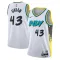 Maglia Indiana Pacers Pascal Siakam City Edition 2024-25 Swingman Bianco - Uomo