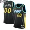 Maglia Indiana Pacers Personalizzata City Edition 2023-24 Swingman Nero - Bambino